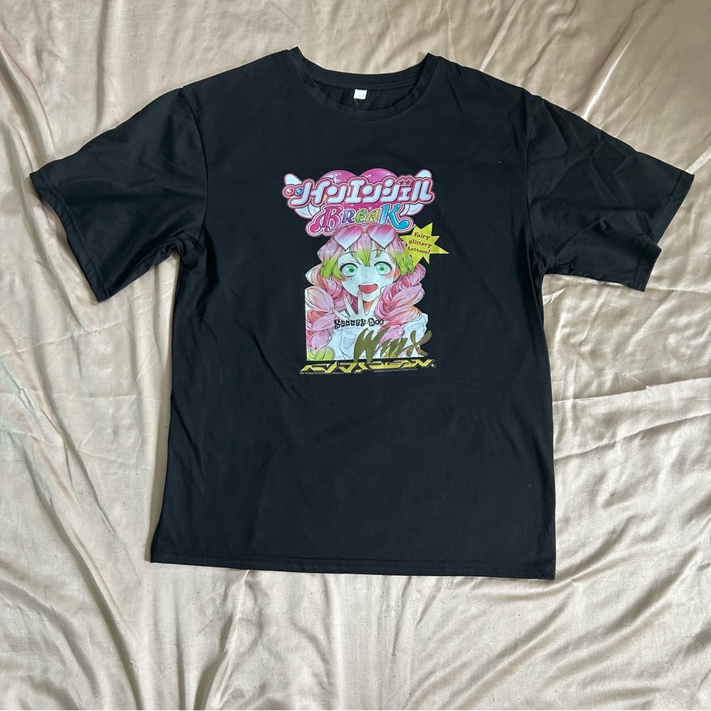 Black Demon Slayer Graphic Tee